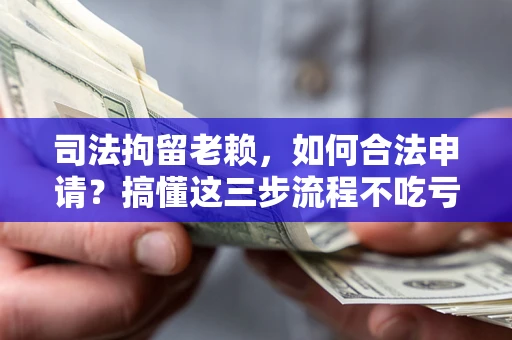 北京司法拘留老赖，如何合法申请？搞懂这三步流程不吃亏！