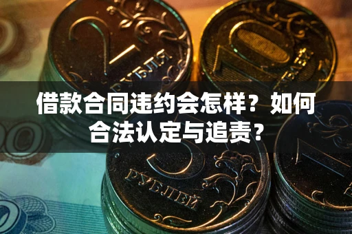 北京借款合同违约会怎样？如何合法认定与追责？