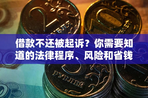 北京借款不还被起诉？你需要知道的法律程序、风险和省钱技巧